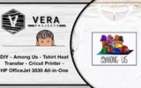 DIY – Among Us – T Shirt Heat Transfer – Cricut Printer – HP OfficeJet 3830 All-in-One