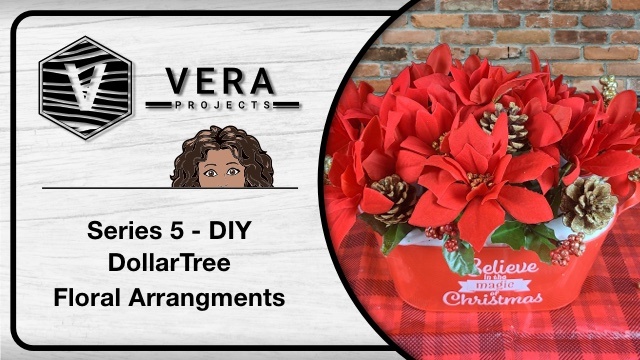 Series 5 – DIY Dollar Tree – Floral Arrangements