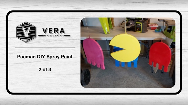 Pacman & Ghost – Spray Paint DIY – Part 2 of 3