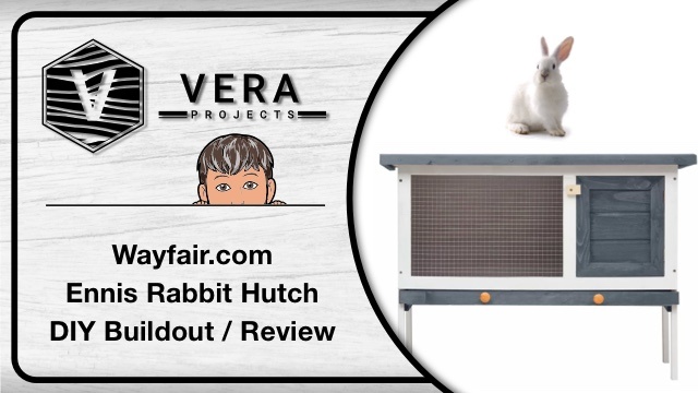 Wayfair.com – Ennis Rabbit Hutch – DIY – Build Out – Review