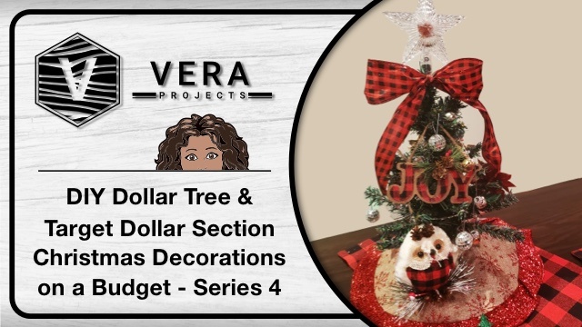 Series 4 – DIY Dollar Tree & Target Dollar Section Christmas Tree on a Budget