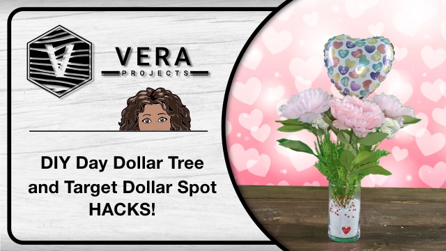 DIY Day Dollar Tree and Target Dollar Spot HACKS! Valentine’s Day Decor & Gift