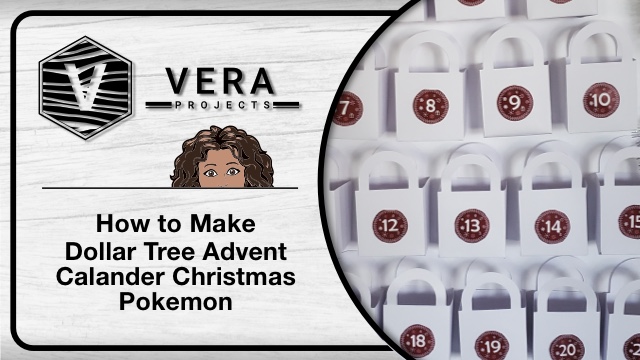 How to Make Dollar Tree Advent Calander Christmas Pokemon