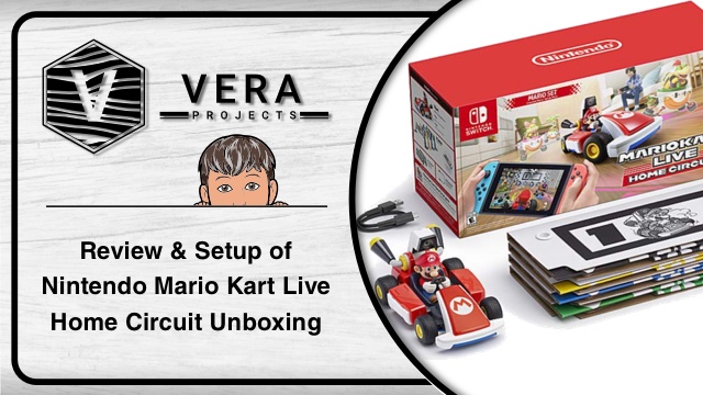 Review & Setup of Nintendo Mario Kart Live Home Circuit Unboxing