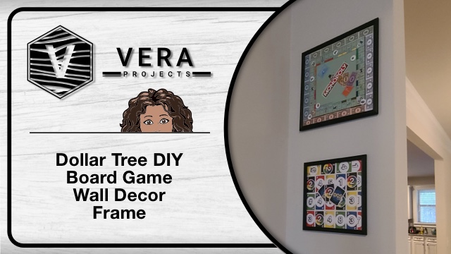Dollar Tree DIY Board Game Wall Décor Frame