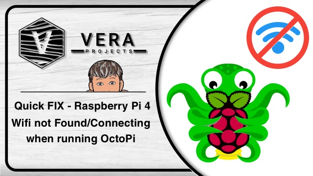 Ender 5 plus: How to fix Raspberry Pi 4 WIFI not found/connecting when running OctoPi