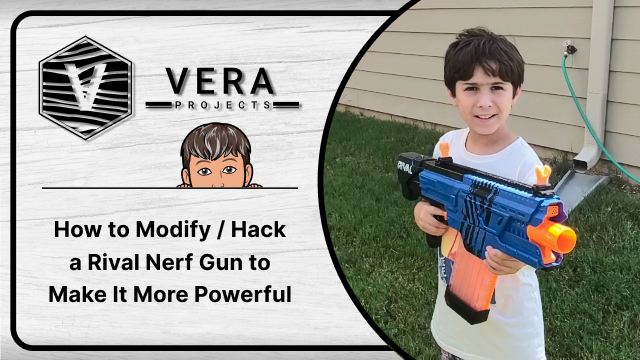 How to Modify / Hack an Rival Nerf Gun to Make It More Powerful