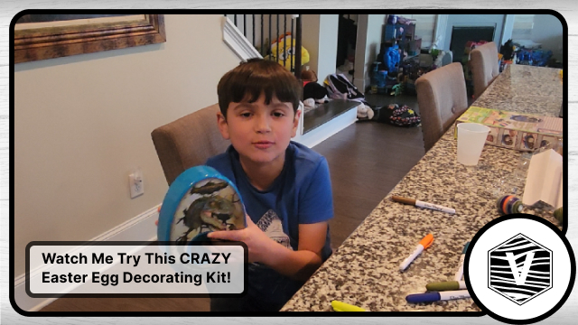 Watch Me Try This CRAZY Easter Egg Decorating Kit! – DinoMazing Dinosaur by Shark Tank